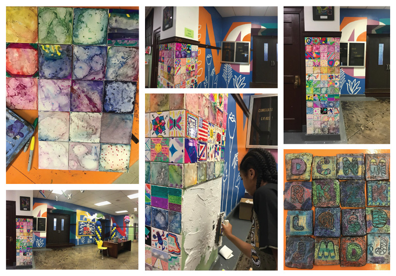 DPCNC mural collage