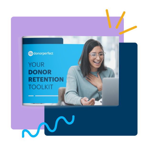Your donor retention toolkit mockup