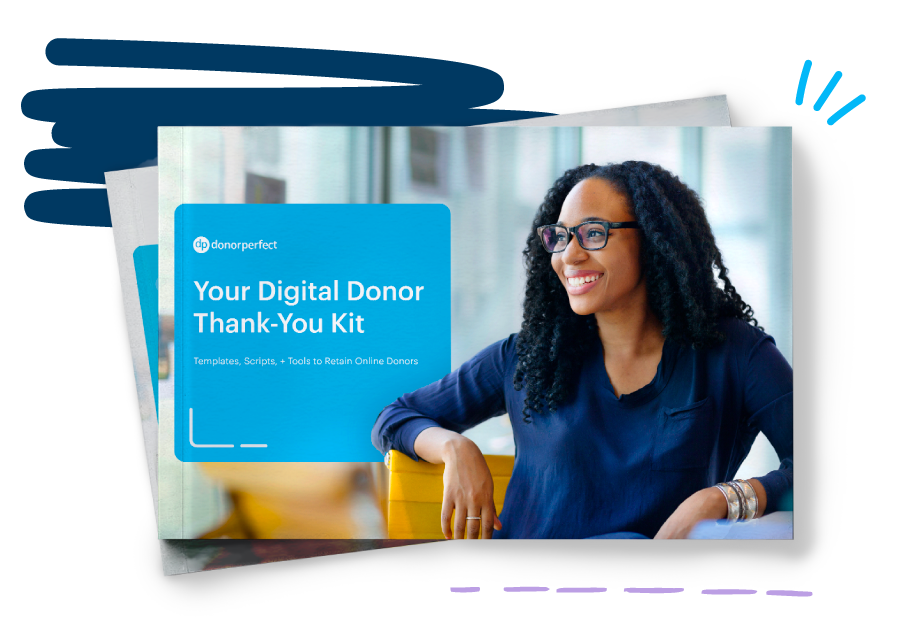 Your digital donor thank you kit banner image