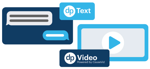 representation of DPText and DPVideo