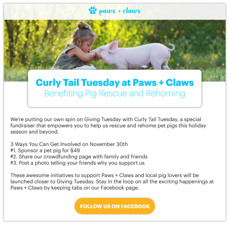 Giving Tuesday Email Marketing