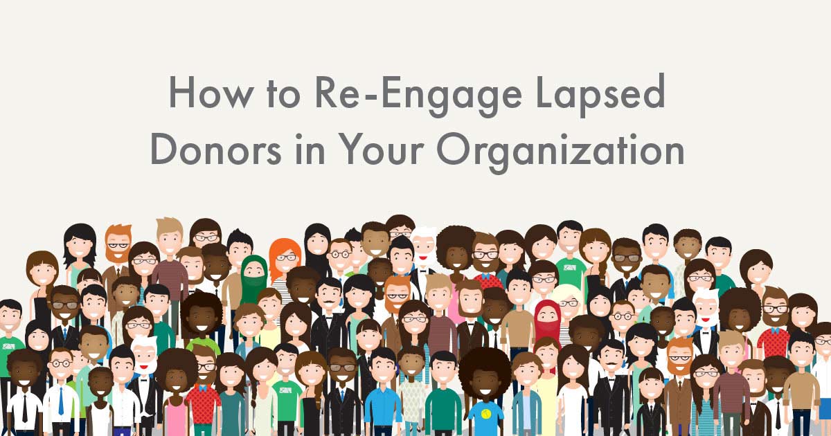 How to Re-Engage Lapsed Donors in Your Nonprofit Organization Header Image