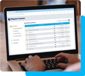 DonorPerfect Report Center.