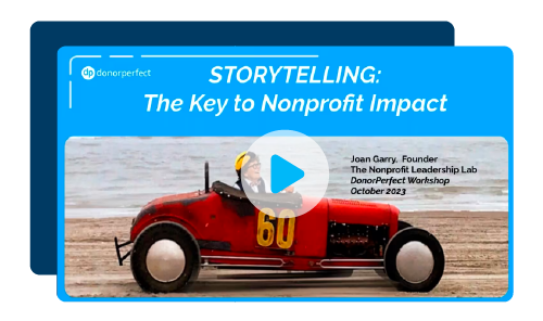 How Storytelling Can Up Your Fundraising webinar thumbnail