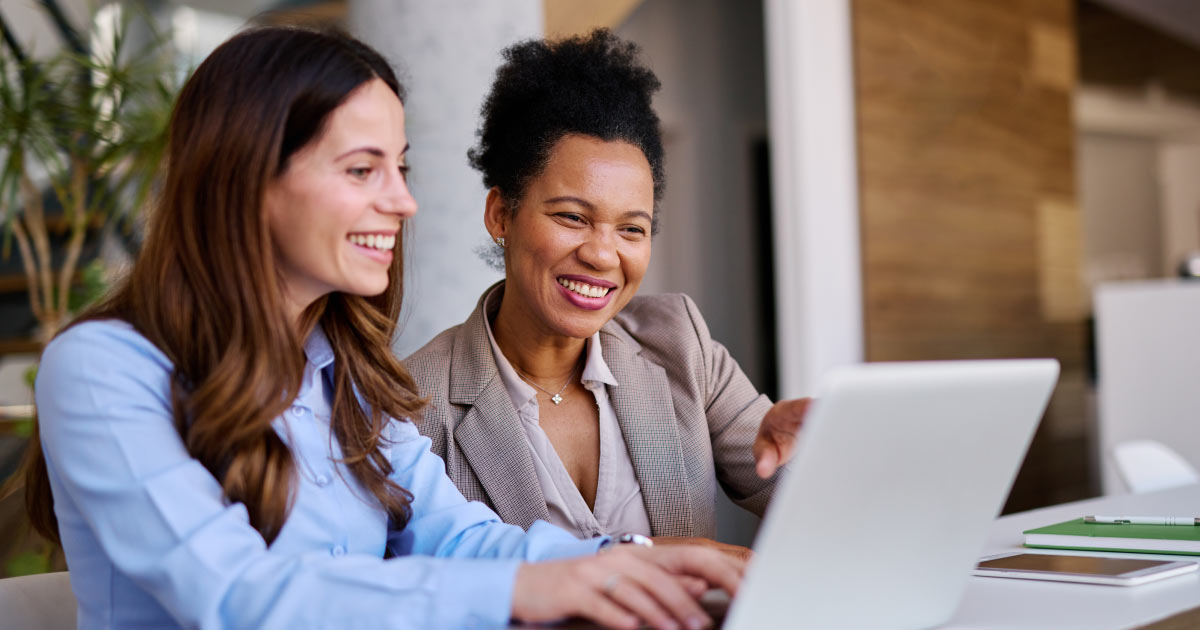 two nonprofit employees finding major donors in their database