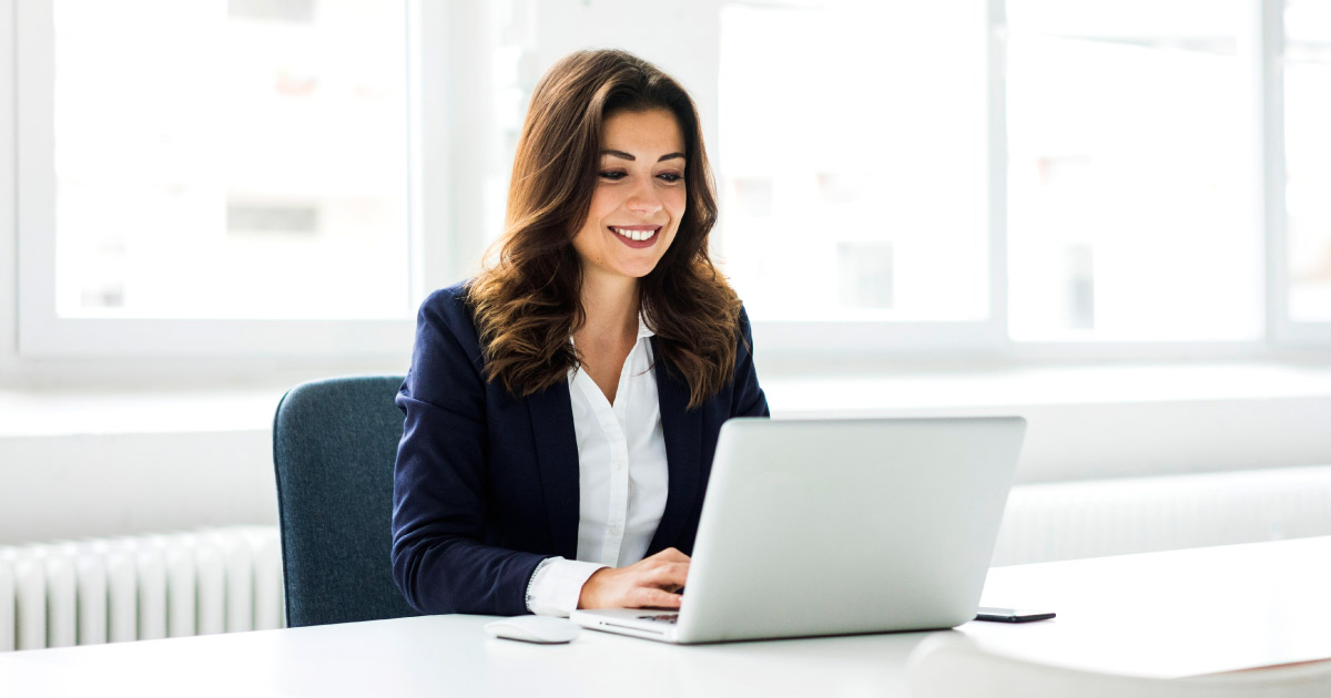 woman working on her digital fundraising plan