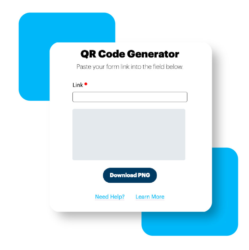 The DonorPerfect QR code generator.