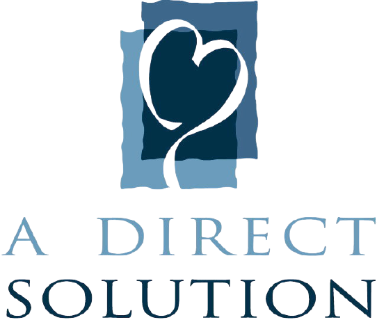 A direct solution logo