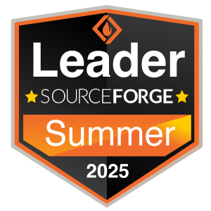 SourceForge Leader Badge Summer 2025