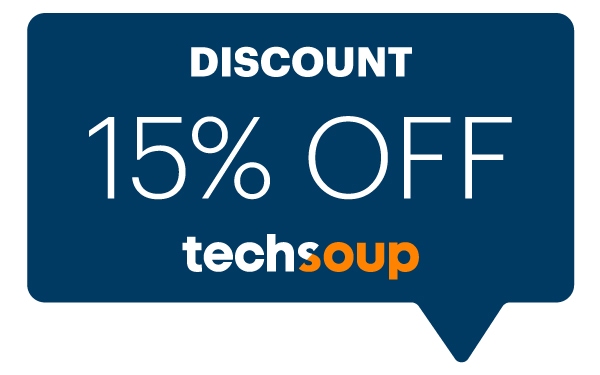 Discount 15% OFF techsoup