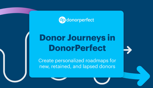 Donor Journeys in DonorPerfect