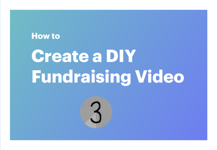 Create a DIY Fundraising Video thumbnail