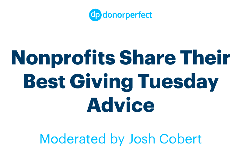 Nonprofits Share Their Best Giving Tuesday Advice video thumbnail