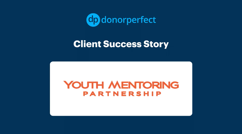 Client Success Story - Youth Mentoring Partnership