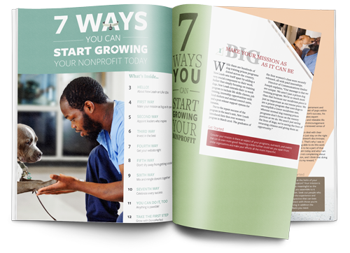 7 Ways to Start Growing Your Nonprofit Today