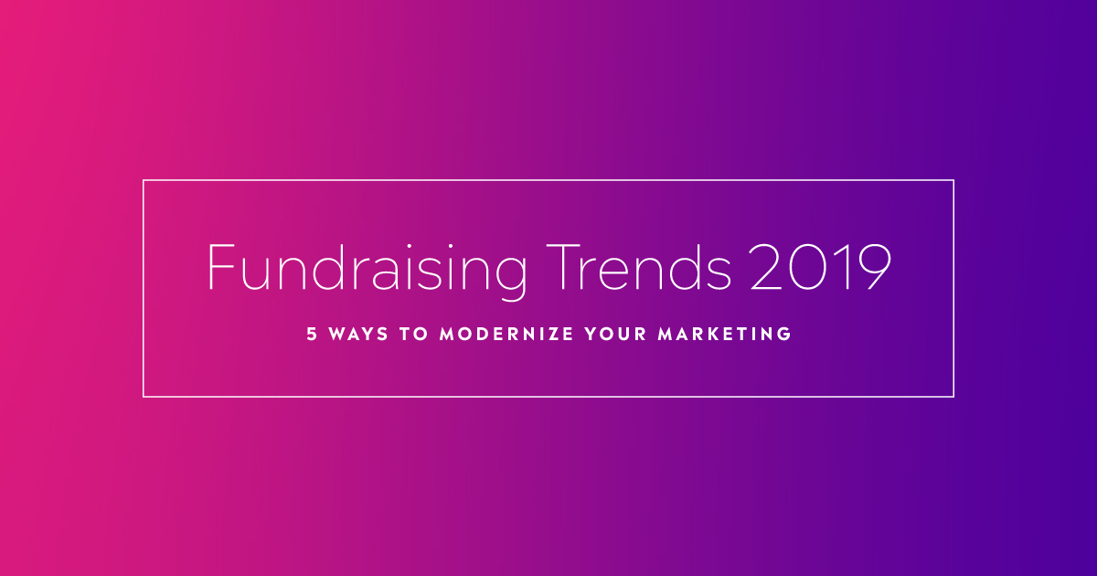 fundraising trends 2019