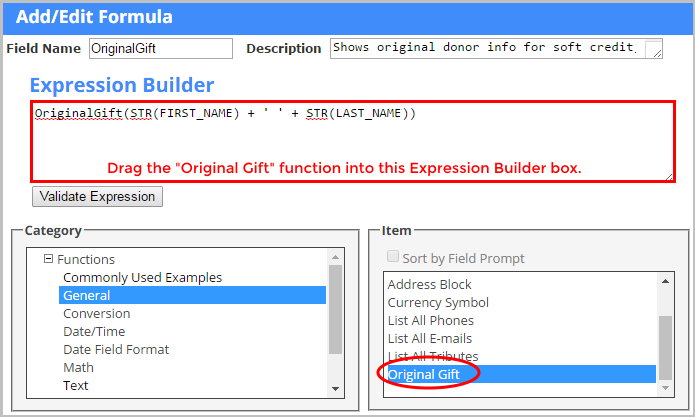 Can i export a 2025 donor's total history in ngp