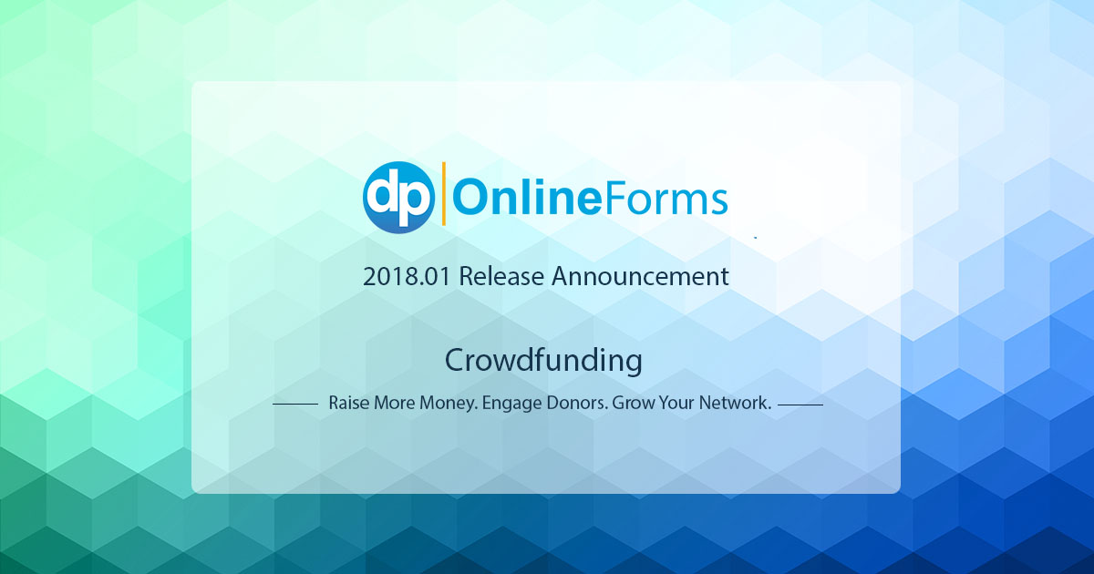  Release Announcement: DonorPerfect’s new crowdfunding platform helps you raise more money, engage donors and grow your network.