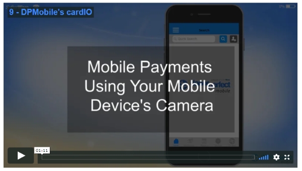 Video about how to collect mobile donations using your mobile device's camera.